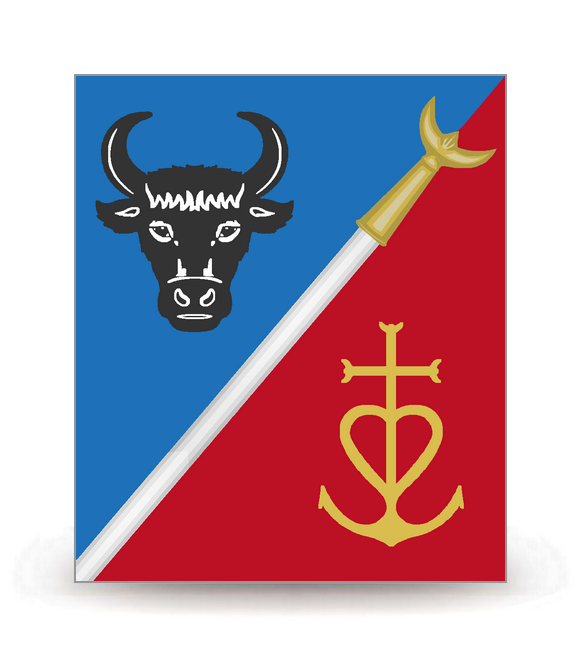 Camargue - Blason Ajusté - Autocollant plaque immatriculation®