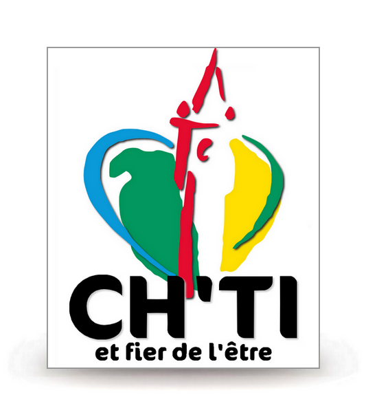 Ch'ti, Chti, Chtimi - Autocollant plaque immatriculation®