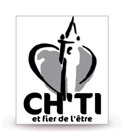 Ch'ti, Chti, Chtimi BK - Autocollant plaque immatriculation®