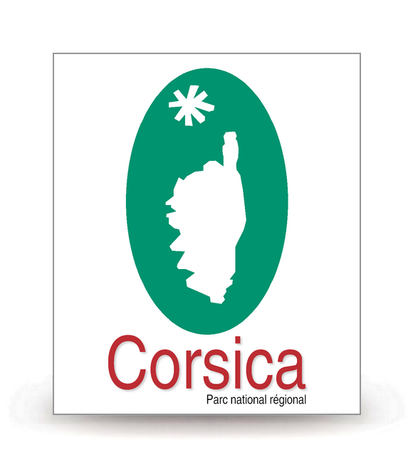 Corsica - Parc National Régional - Autocollant plaque immatriculation®