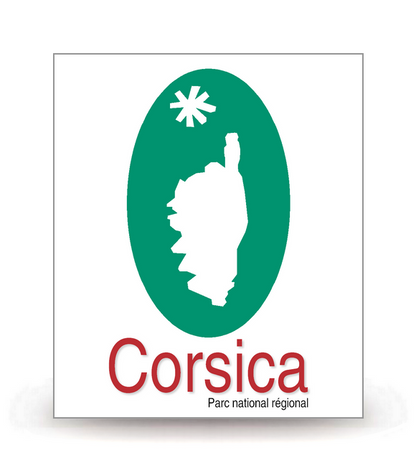 Corsica - Parc National Régional - Autocollant plaque immatriculation®