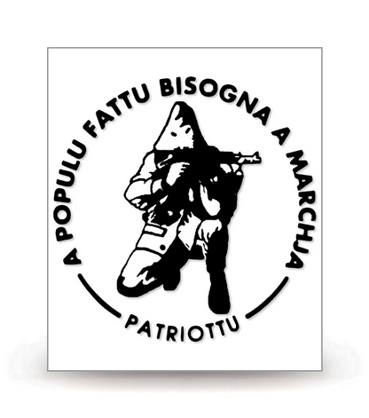 Corsica - Ribellu Patriottu - Autocollant plaque immatriculation®