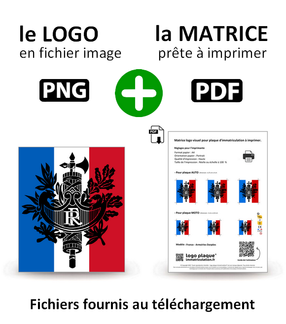 France - Armoiries Drapées G
