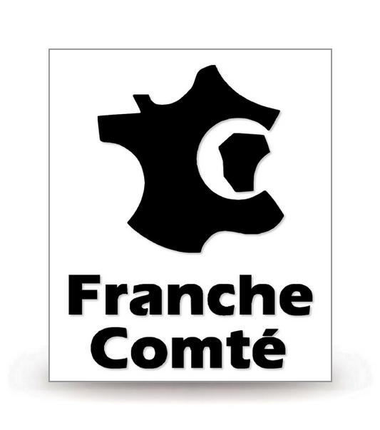 Franche-Comté - LogoType 2009 BK - Logo Plaque Immatriculation® - Autocollant DIY