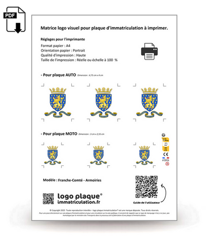 Franche-Comté - Armoiries