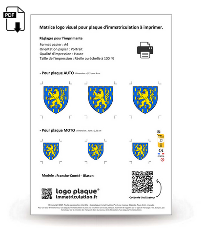 Franche-Comté - Blason