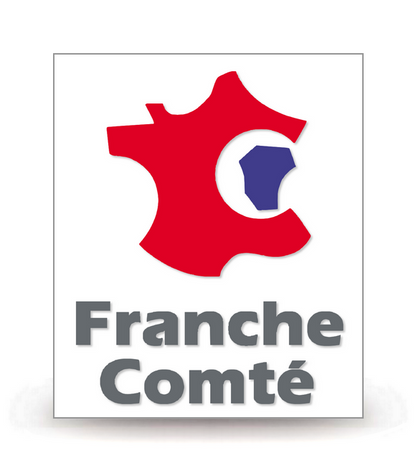 Franche-Comté - LogoType 2009 - Autocollant plaque immatriculation®