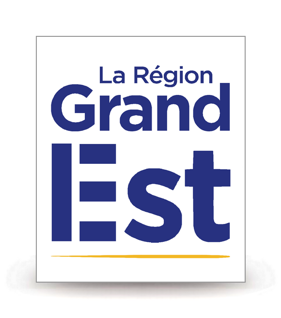 Grand-Est - LogoType 2022 - Logo Plaque Immatriculation® - Autocollant DIY