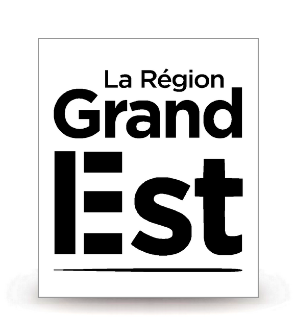 Grand-Est - LogoType 2022 BK - Logo Plaque Immatriculation® - Autocollant DIY