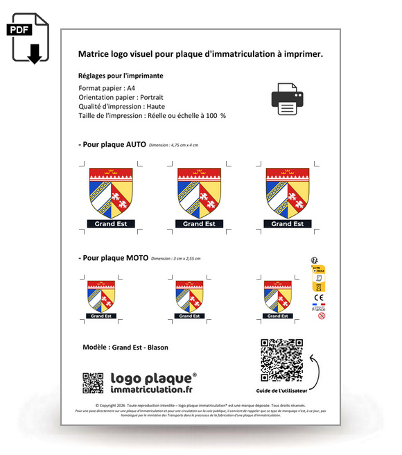 Grand Est - Blason