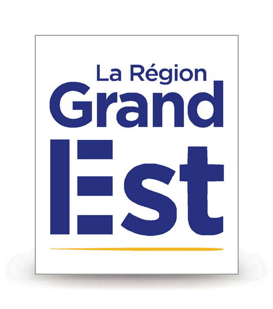 Grand Est - LogoType 2022 - Autocollant plaque immatriculation®