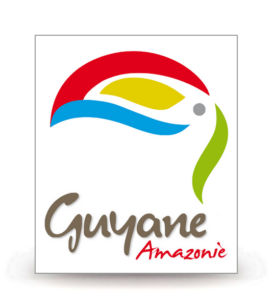 Guyane - Amazonie - Autocollant plaque immatriculation®