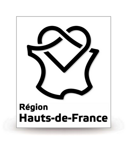 Hauts-de-France - LogoType 2017 BK - Autocollant plaque immatriculation®