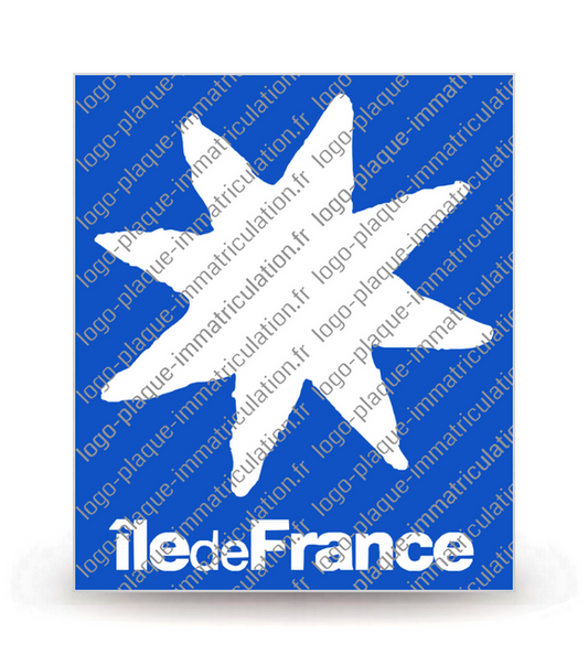 Ile-de-France - LogoType 2009 Blanc