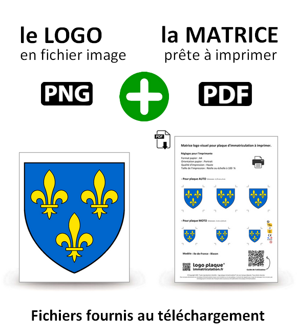 Ile-de-France - Blason