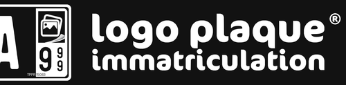 logo plaque immatriculation