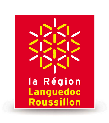 Languedoc-Roussillon - LogoType 2009 - Autocollant plaque immatriculation®