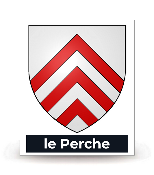 Le Perche - Blason - Autocollant plaque immatriculation®