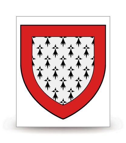 Limousin - Blason - Autocollant plaque immatriculation®