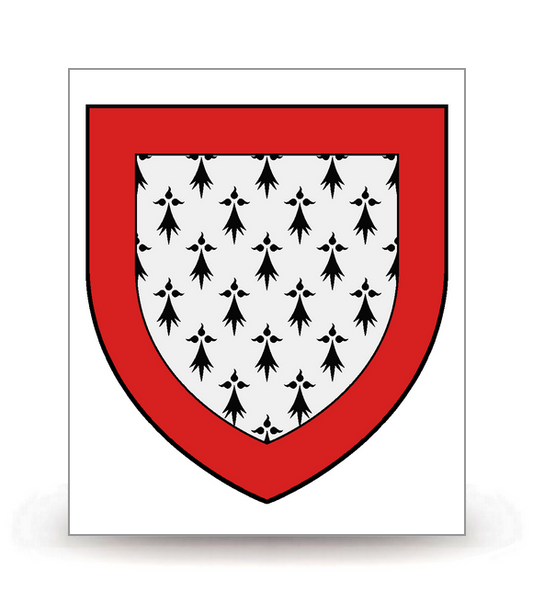 Limousin - Blason - Autocollant plaque immatriculation®