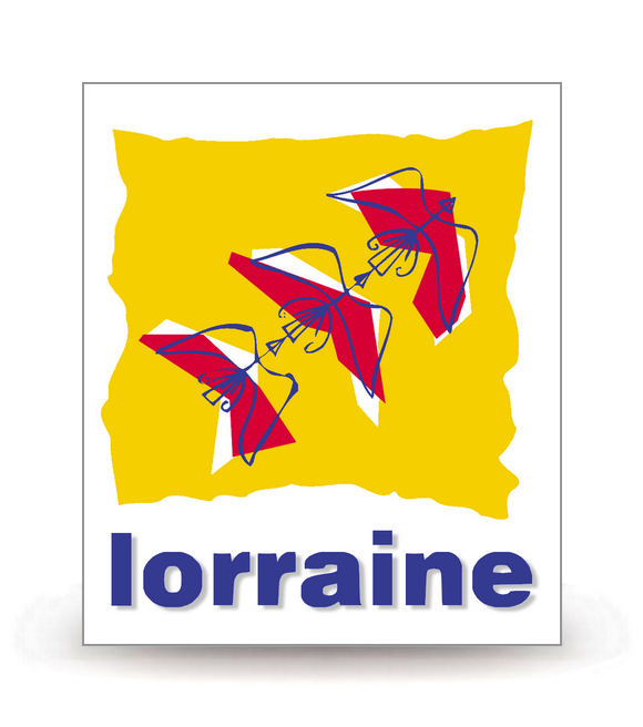 Lorraine - LogoType 2009 - Logo Plaque Immatriculation® - Autocollant DIY