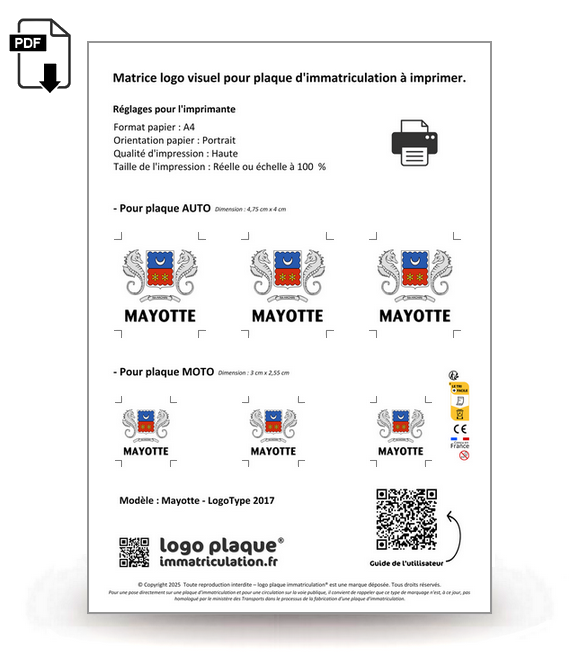 Mayotte - LogoType 2017