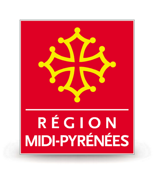 Midi-Pyrénées - LogoType 2009 - Logo Plaque Immatriculation® - Autocollant DIY