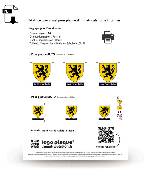 Nord-Pas-de-Calais - Blason
