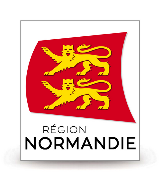 Normandie - LogoType 2016 - Autocollant plaque immatriculation®