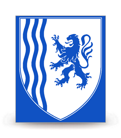 Nouvelle-Aquitaine - LogoType 2016 Blanc - Autocollant plaque immatriculation®
