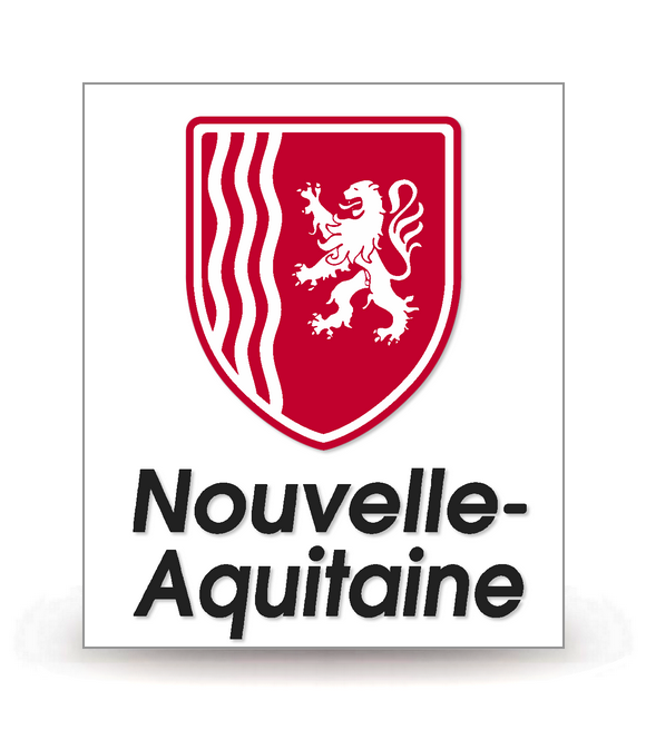 Nouvelle-Aquitaine - Région (2019) - Autocollant plaque immatriculation®