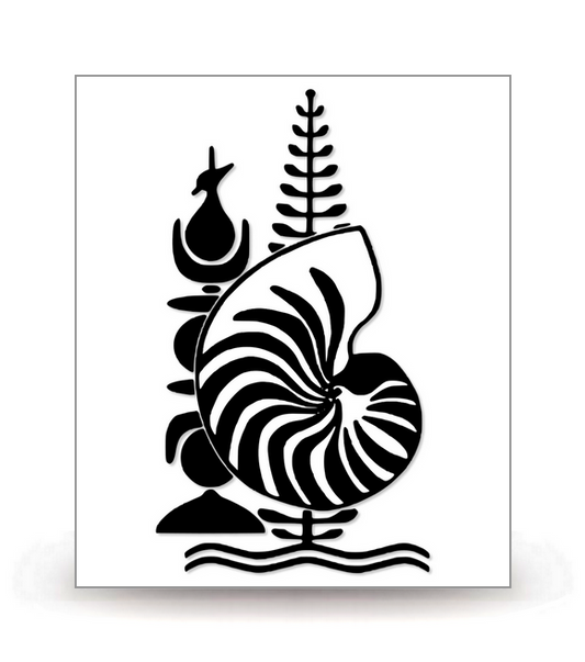 Nouvelle-Calédonie - Armoiries 2009 - Autocollant plaque immatriculation® DIY