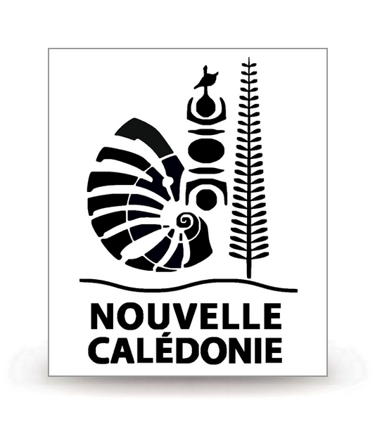 Nouvelle-Calédonie - Territoire 2021 BK - Autocollant plaque immatriculation®