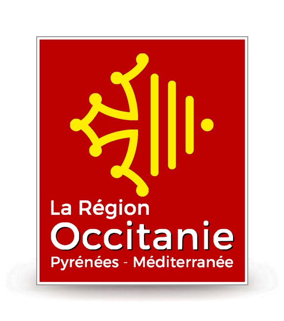 Occitanie - LogoType 2017 - Autocollant plaque immatriculation®