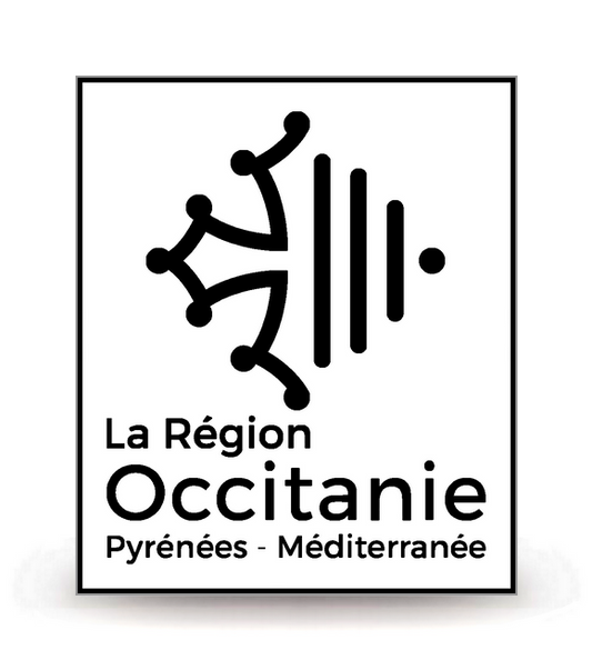 Occitanie - LogoType 2017 BK - Autocollant plaque immatriculation®