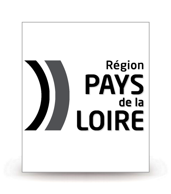 Pays de la Loire - LogoType 2009 BK - Autocollant plaque immatriculation®