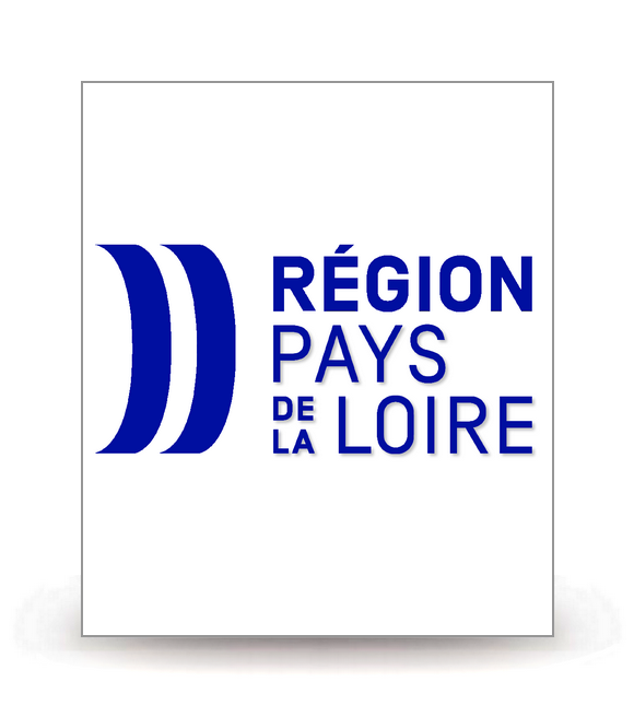 Pays de la Loire - LogoType 2022 - Autocollant plaque immatriculation®