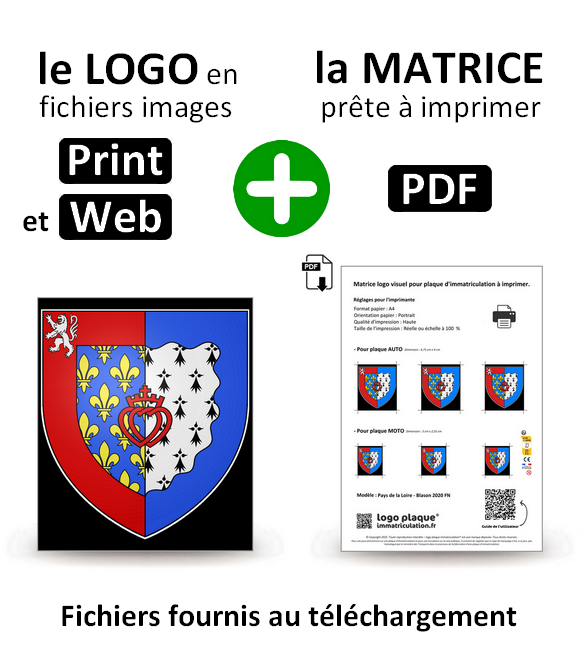 Pays de la Loire - Blason 2020 FN