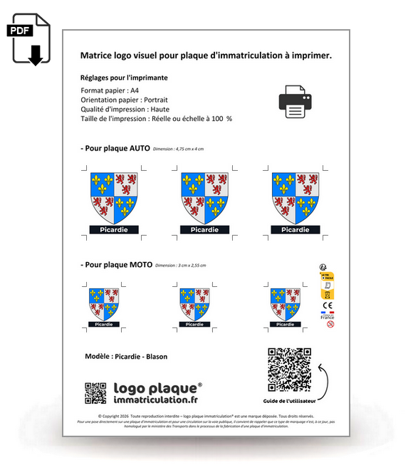 Picardie - Blason