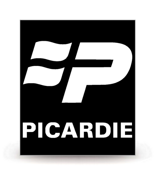 Picardie - LogoType 2009 FN] - Autocollant plaque immatriculation®