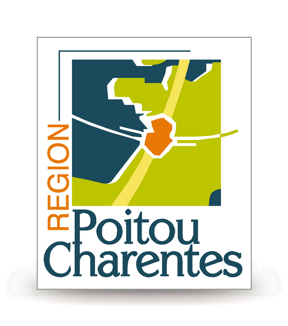 Poitou-Charentes - LogoType 2009 - Autocollant plaque immatriculation®