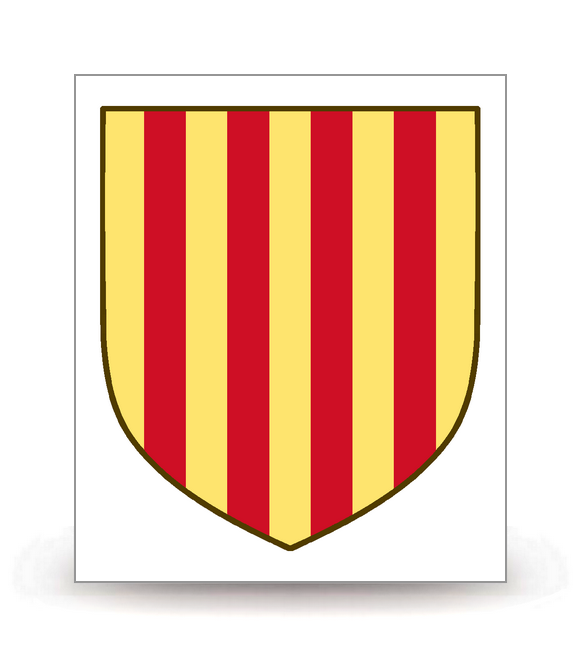 Provence - Blason Ancien - Autocollant plaque immatriculation®