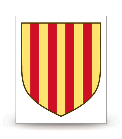 Provence - Blason Ancien - Autocollant plaque immatriculation®