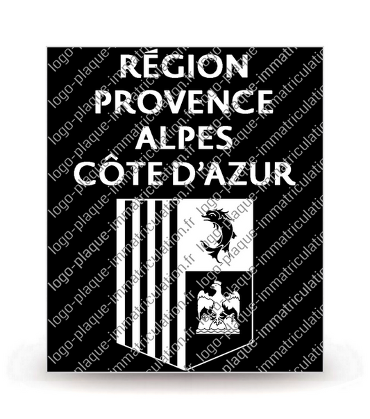 Région Sud - LogoType 2019 Blanc FN