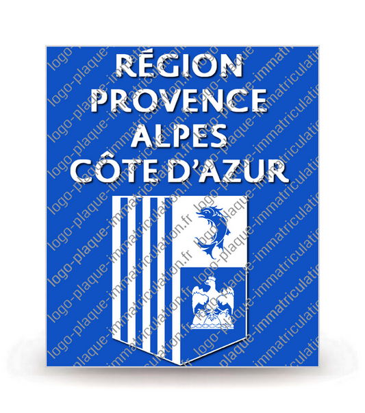Région Sud - LogoType 2019 Blanc