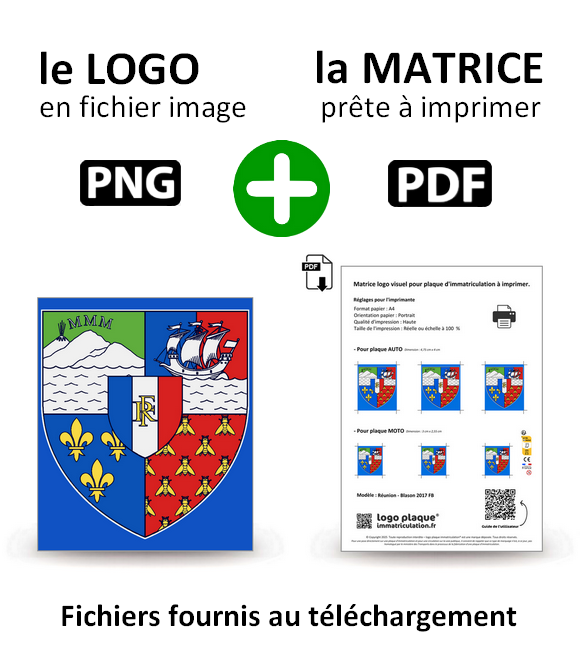 Réunion - Blason 2017-FB