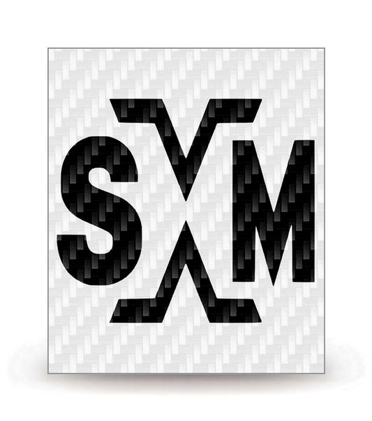 Saint-Martin - SXM Carbone-Style - Autocollant plaque immatriculation®