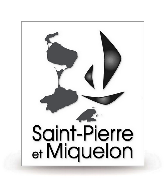 Saint-Pierre et Miquelon - Territoire 2018 BK - Autocollant plaque immatriculation®