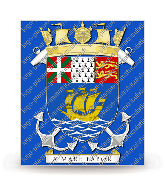 Saint-Pierre et Miquelon - Armoiries 2021 FB