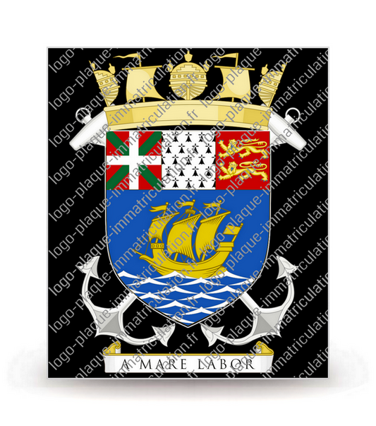 Saint-Pierre et Miquelon - Armoiries 2021 FN